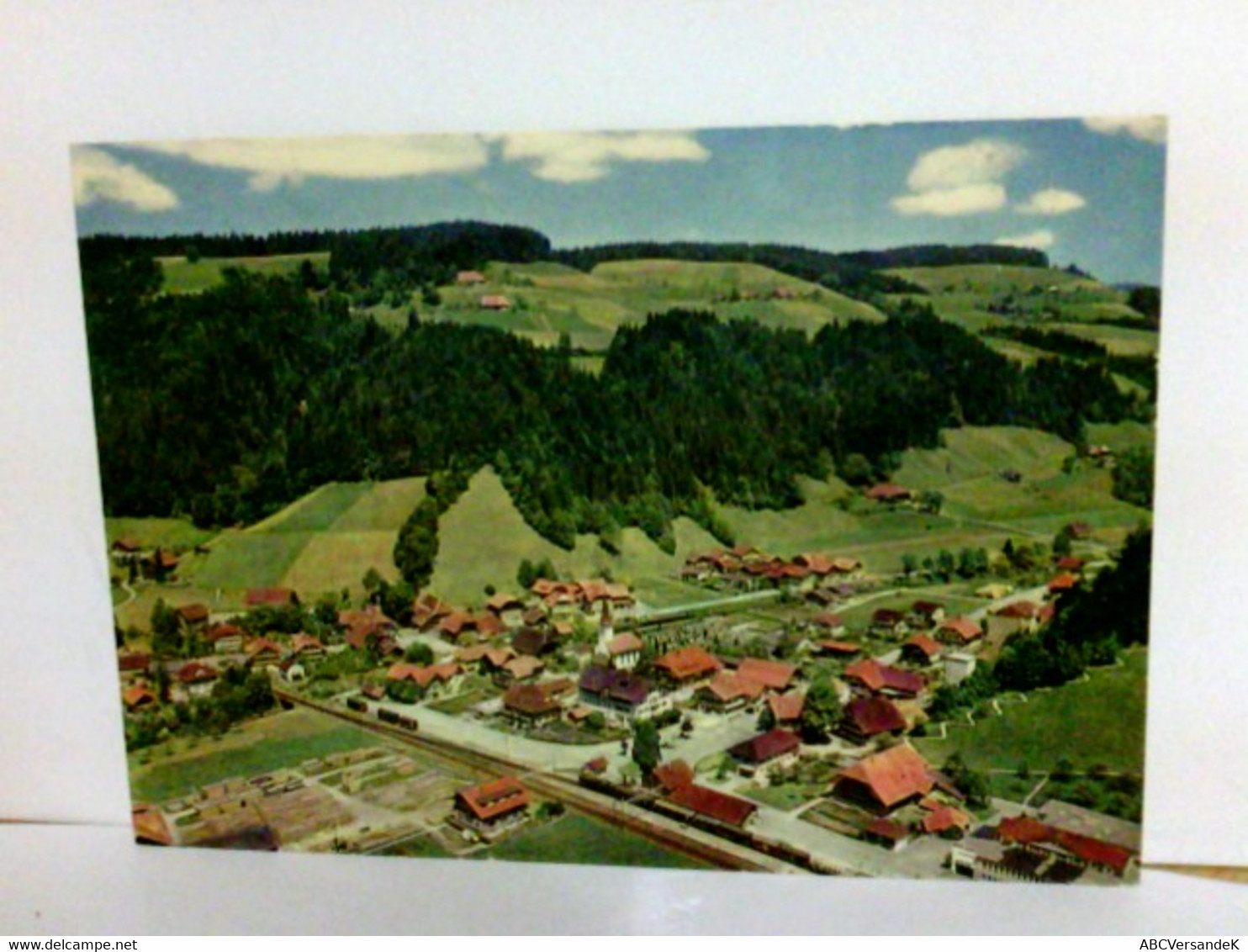 AK Trubschachen I.E. Luftaufnahme, Ortsansicht, Panoramablick - Trub
