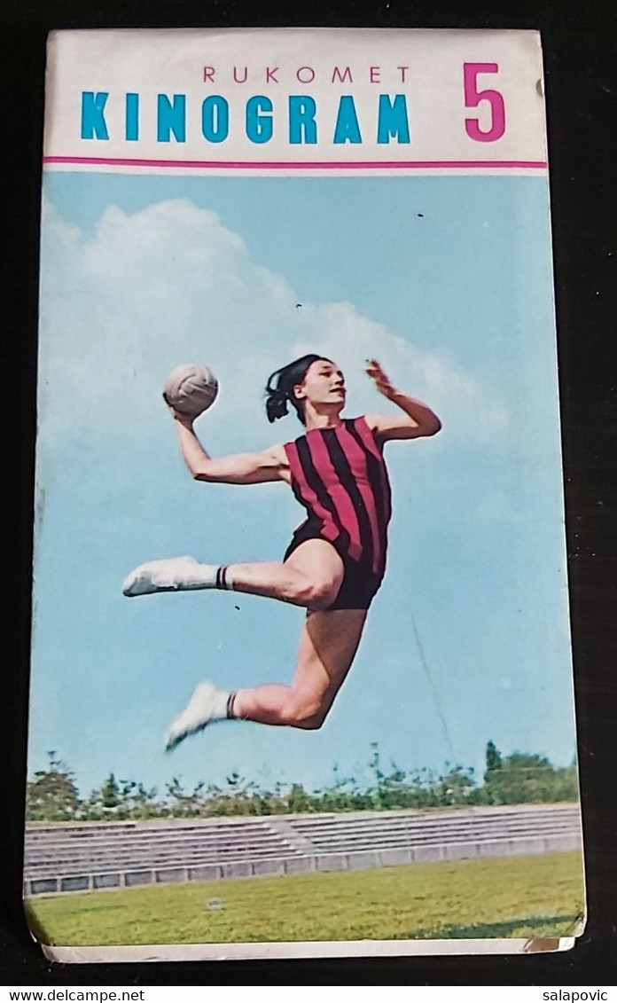 KINOGRAM RUKOMET VILIM TICIC VLATKO MARTINCEVIC MIRA RADAKOVIC - SLIDE SHOW BOOK, TRAINING FOR Handball, YUGOSLAVIA 1969 - Handball