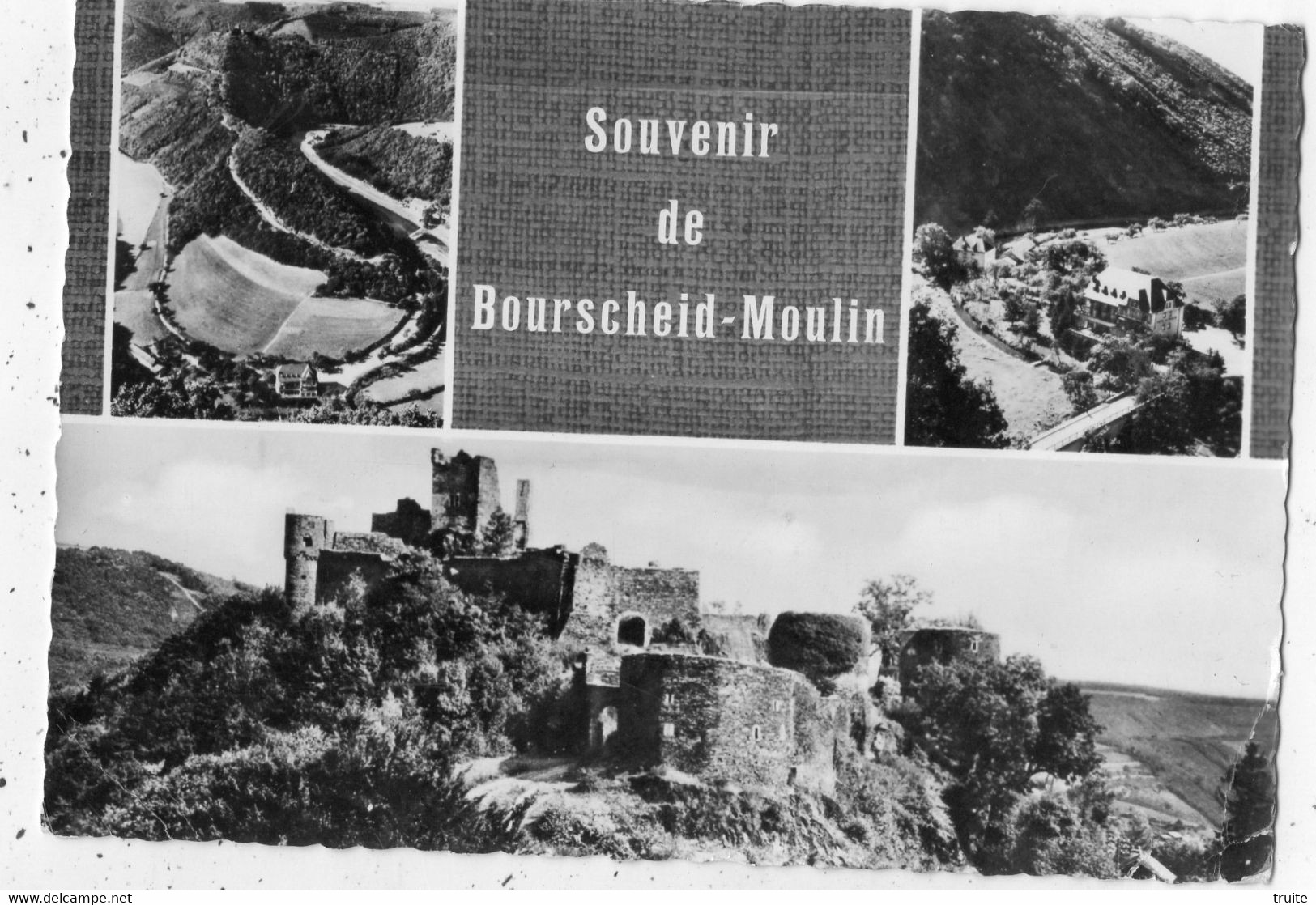 SOUVENIR DE BOURSCHEID-MOULIN HOTEL DU MOULIN CARTE PHOTO - Burscheid