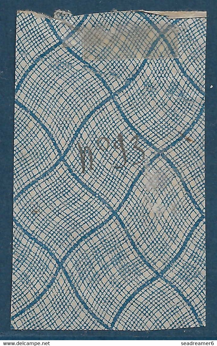 Colonies Guinée Fragment N°23 50c Oblitéré Dateur 1928 De Bordeaux En Arrivée ! "Bordeaux Gare St JEAN"  Curiosité - Usati