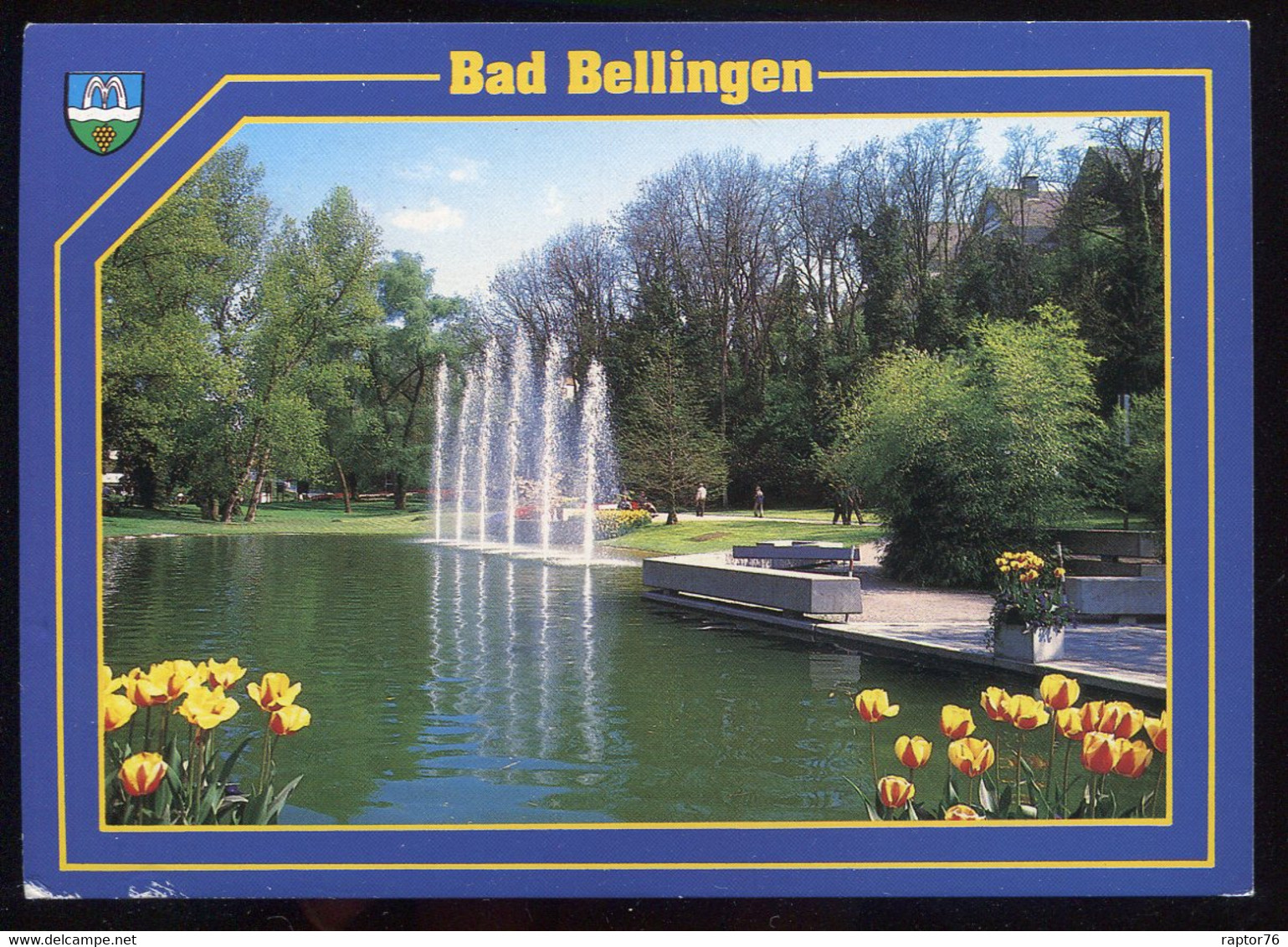 CPM Allemagne BAD BELLINGEN Park - Bad Bellingen
