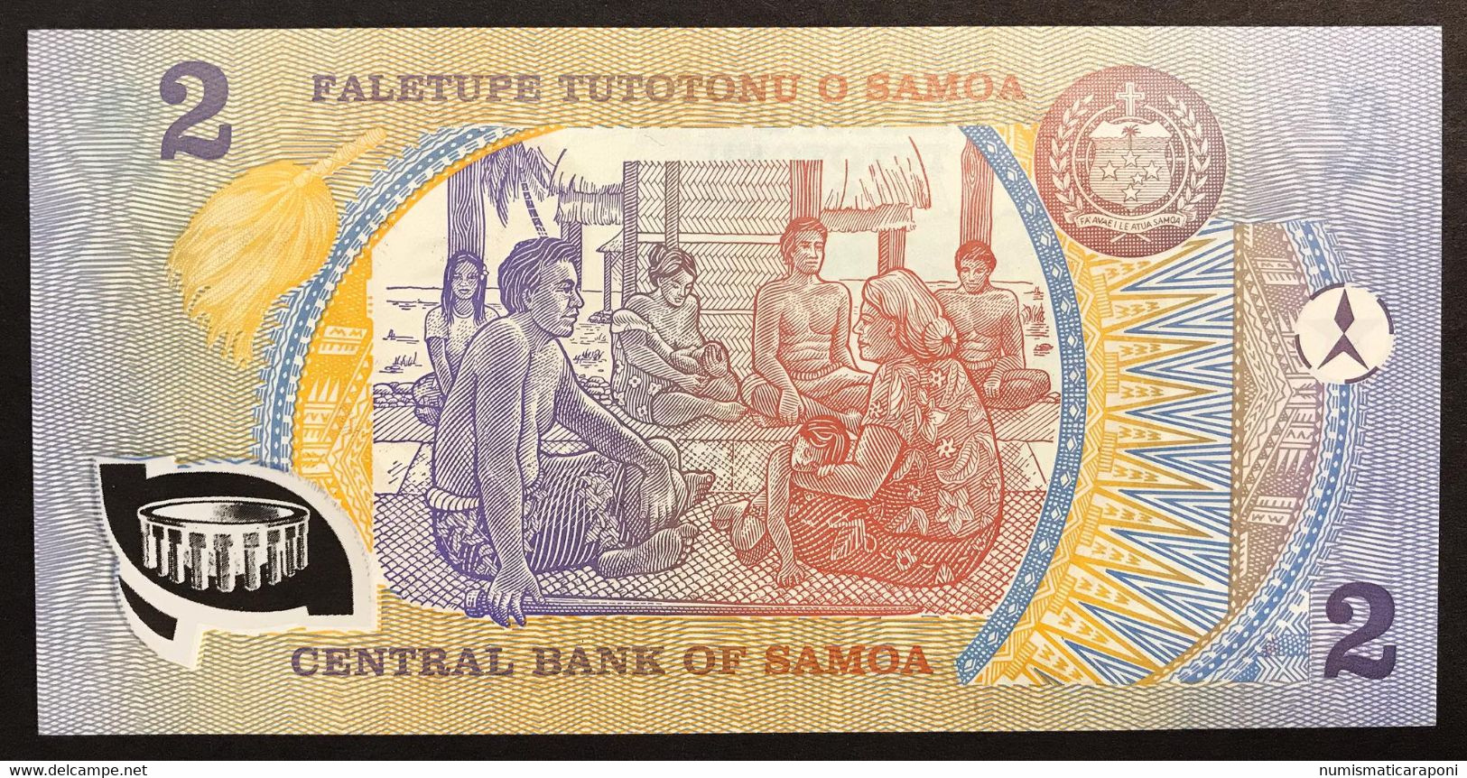 Samoa 2 Tala AAA Pick#31 Polymer UNC Lotto.2266 - Samoa