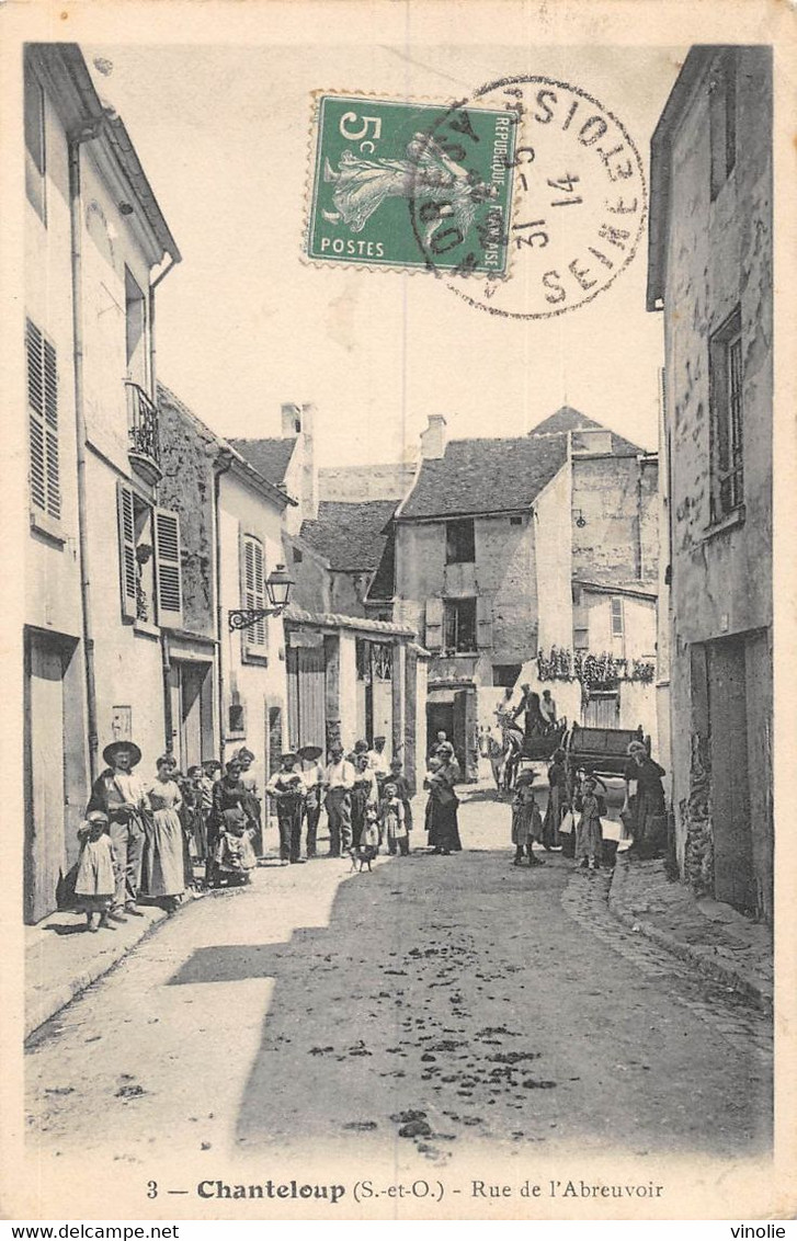 22-560 : CHANTELOUP. RUE DE L'ABREUVOIR - Chanteloup Les Vignes