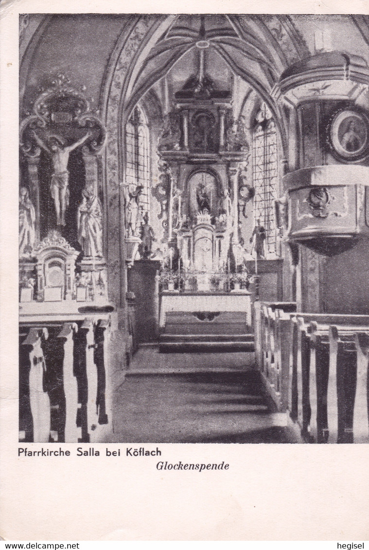 1964, Österreich, Salla, Altar Der Pfarrkirche, Glockenspende, Maria Lankowitz, Steiermark - Maria Lankowitz