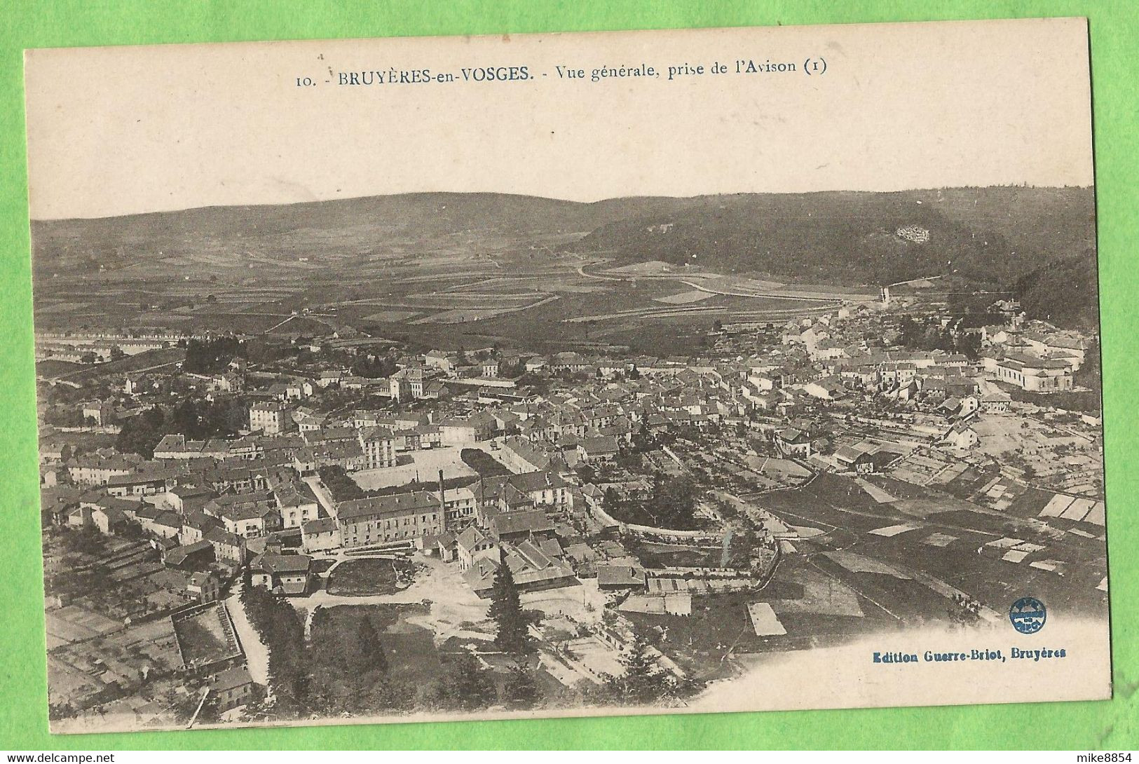 TH08/52  CPA  BRUYERES EN VOSGES   -  Vue Générale, Prise De L'Avison   ++++++ - Brouvelieures