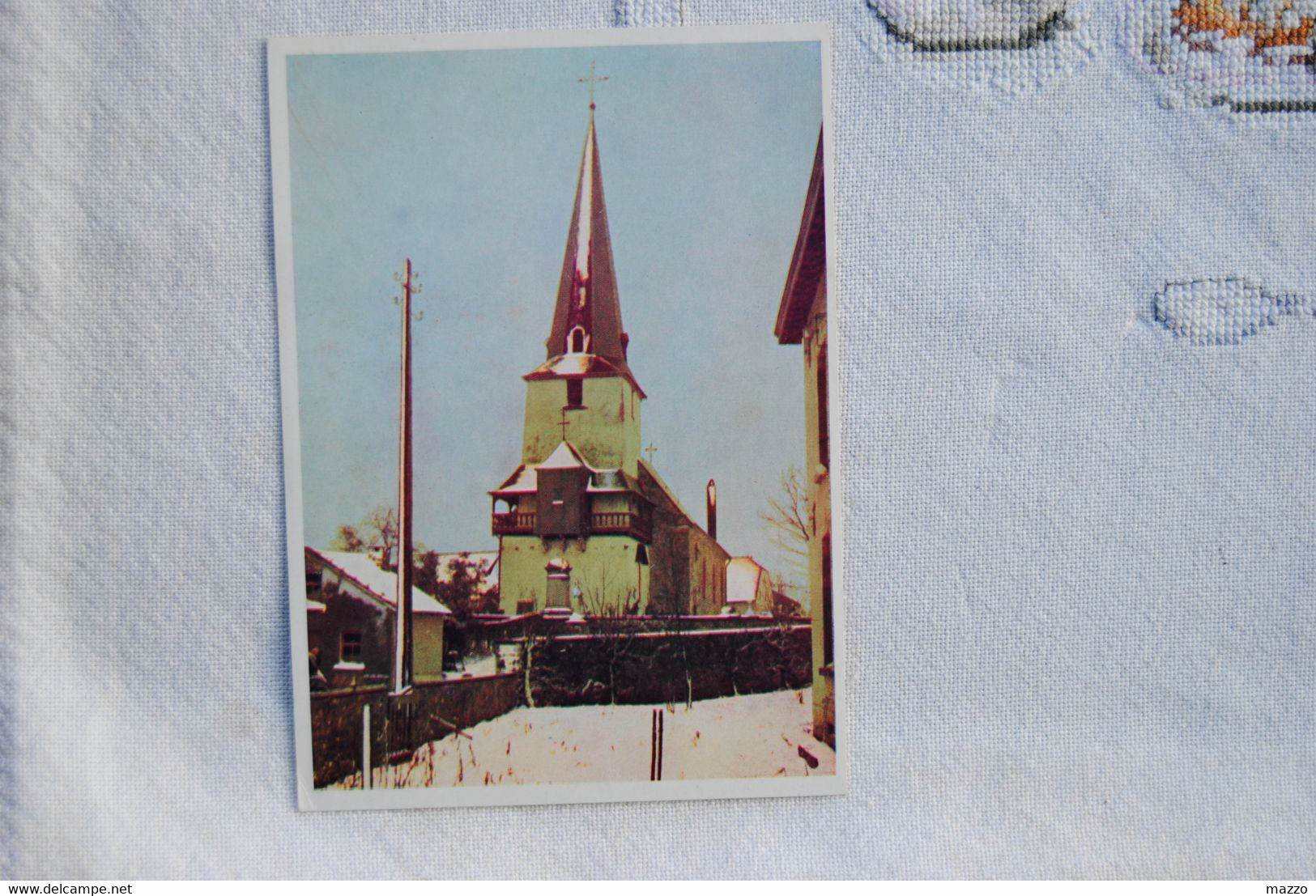 6274/BEHO-L'Eglise-Tour Romane Construite Par Le Cte Henri De Salm+Intérieur De L'Eglise St-Pierre (Classée 11°s)/2 Lots - Gouvy