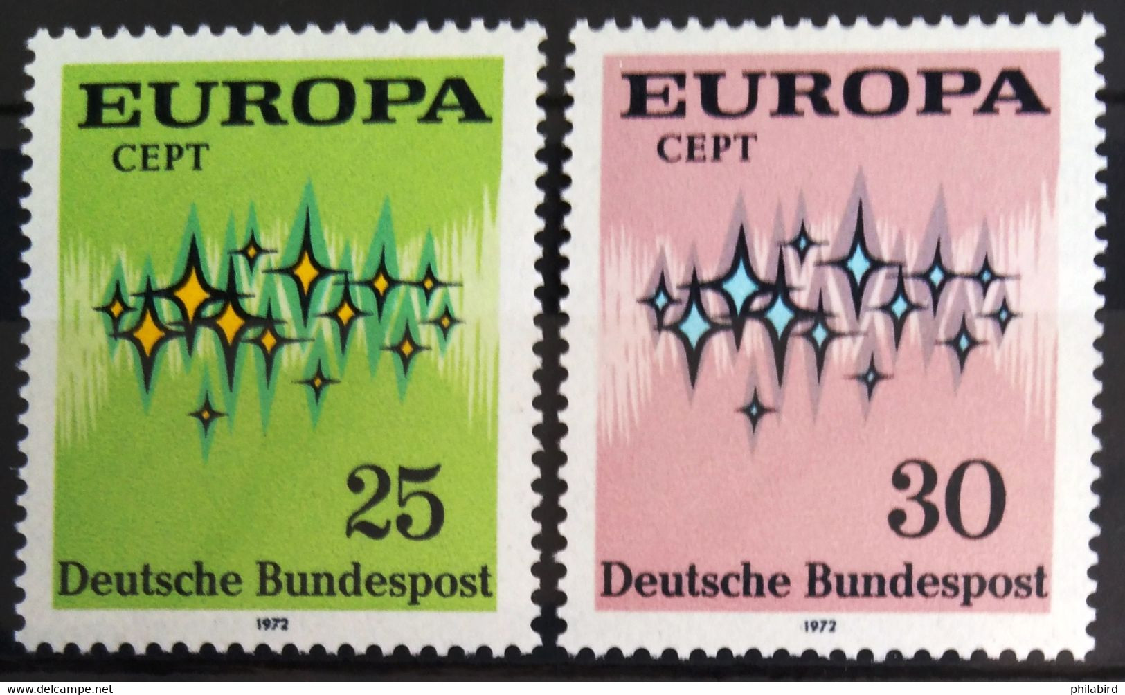 EUROPA 1972 - ALLEMAGNE                    N° 567/568                        NEUF** - 1972