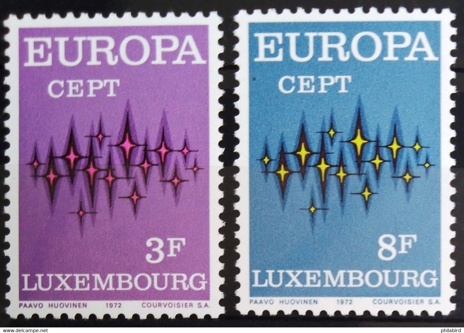 EUROPA 1972 - LUXEMBOURG                   N° 796/797                        NEUF** - 1972