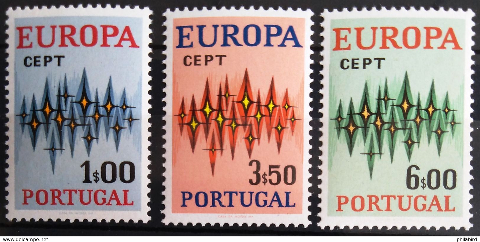 EUROPA 1972 - PORTUGAL                   N° 1150/1152                        NEUF* - 1972