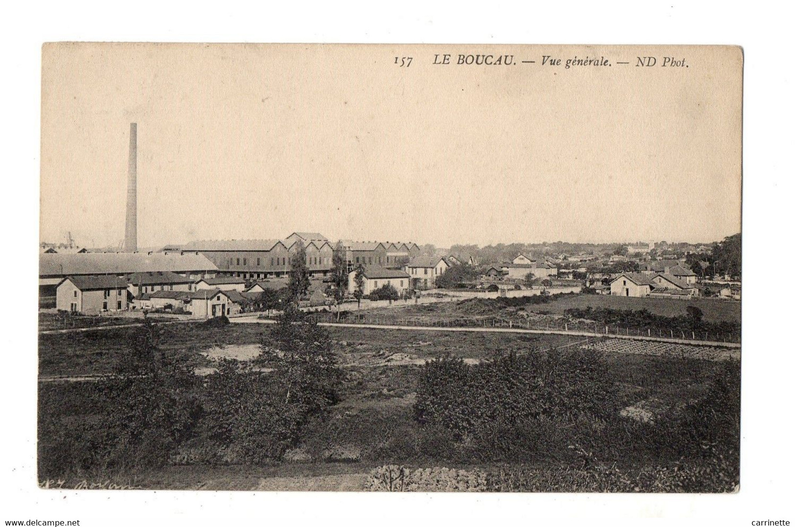 LE BOUCAU - Vue Générale ( Usines Saint Gobain) - Boucau