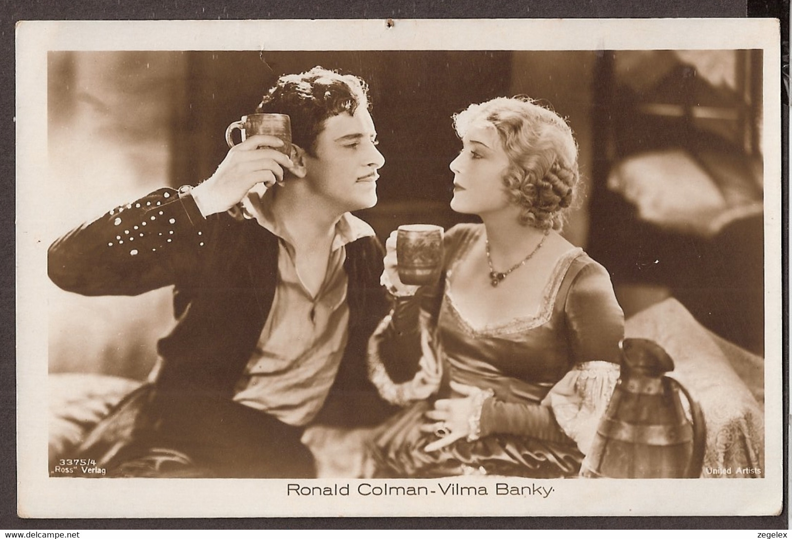 Filmstar, Filmster - Moviestar - Ronald Colman - Vilma Banky - Artistas