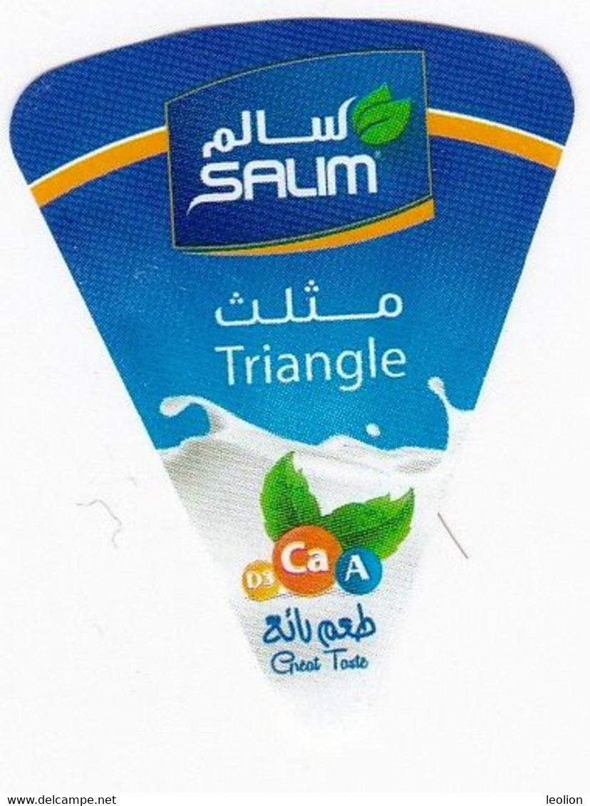 SAUDI ARABIA Cheese Triangle Label Etiquette De Fromage "Salim" - Cheese