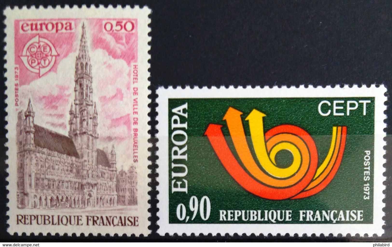 EUROPA 1973 - FRANCE                   N° 1752/1753                        NEUF** - 1973