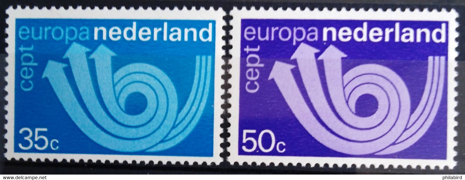 EUROPA 1973 - PAYS-BAS                   N° 982/983                       NEUF** - 1973
