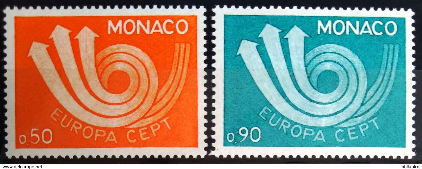 EUROPA 1973 - MONACO                   N° 917/918                      NEUF** - 1973