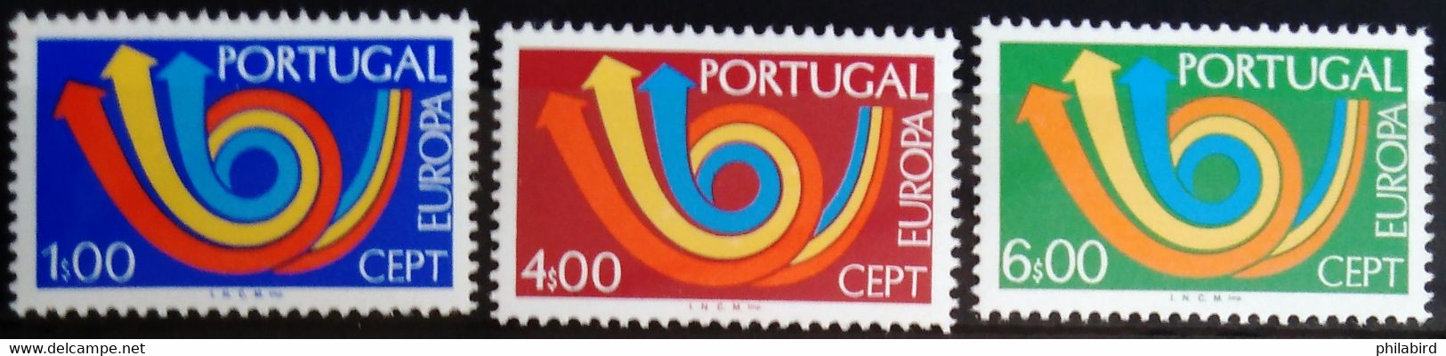 EUROPA 1973 - PORTUGAL                   N° 1179/1181                      NEUF* - 1973