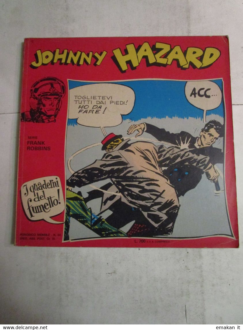 # I QUADERNI DEL FUMETTO N 24 JOHNNY HAZARD / FRATELLI SPADA - Corriere Dei Piccoli