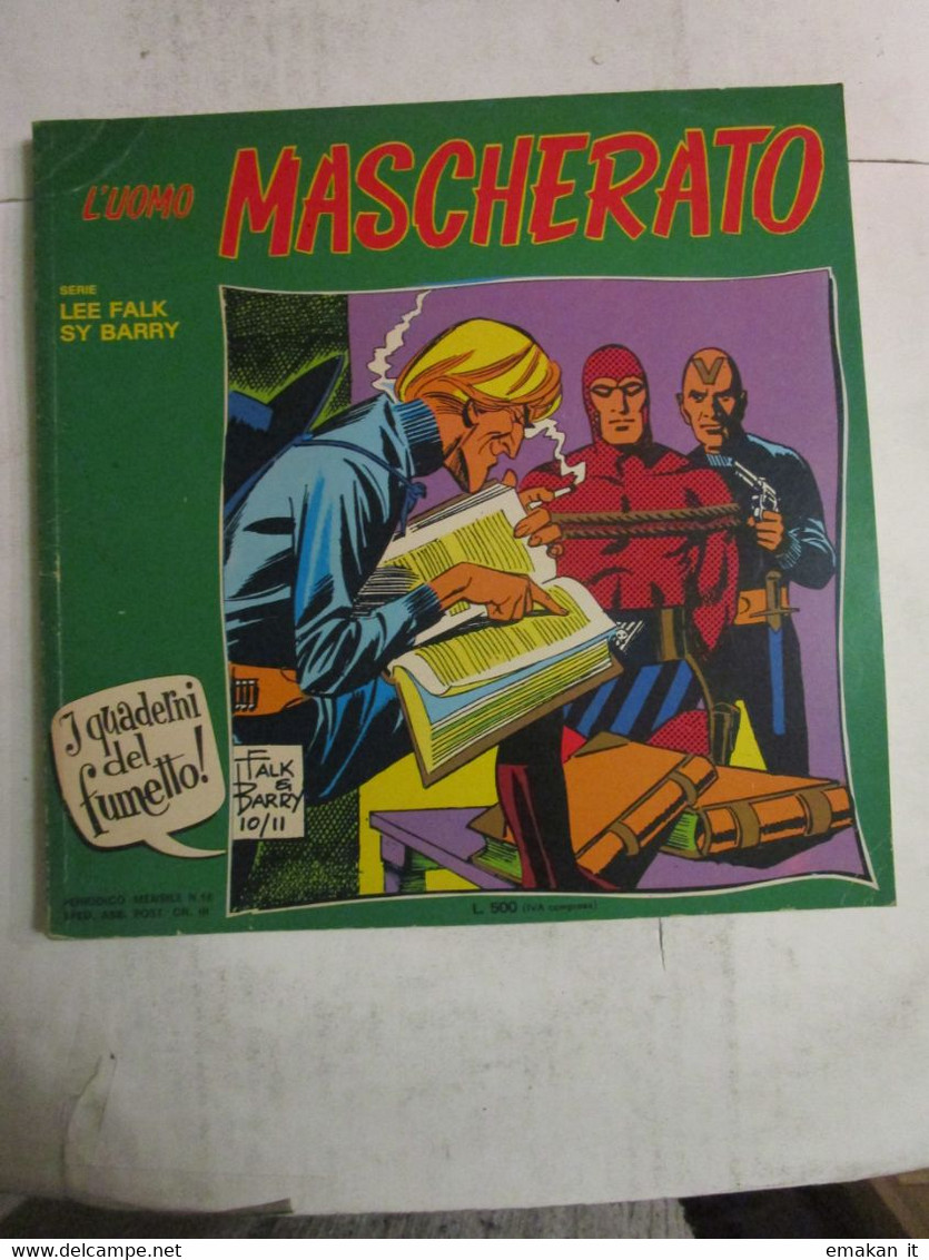 # I QUADERNI DEL FUMETTO N 18 L'UOMO MASCHERATO  / FRATELLI SPADA - Corriere Dei Piccoli