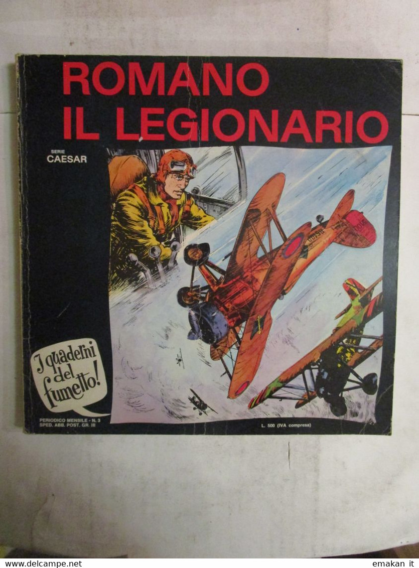 # I QUADERNI DEL FUMETTO N 3 ROMANO IL LEGIONARIO / FRATELLI SPADA - Corriere Dei Piccoli