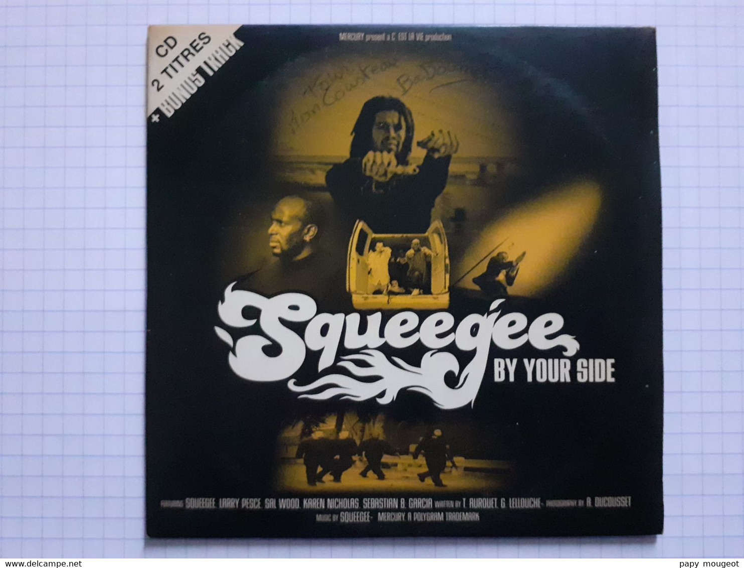 Squeegee - By Your Side - CD 2 Titres + Bonus 1997 - Rap En Hip Hop