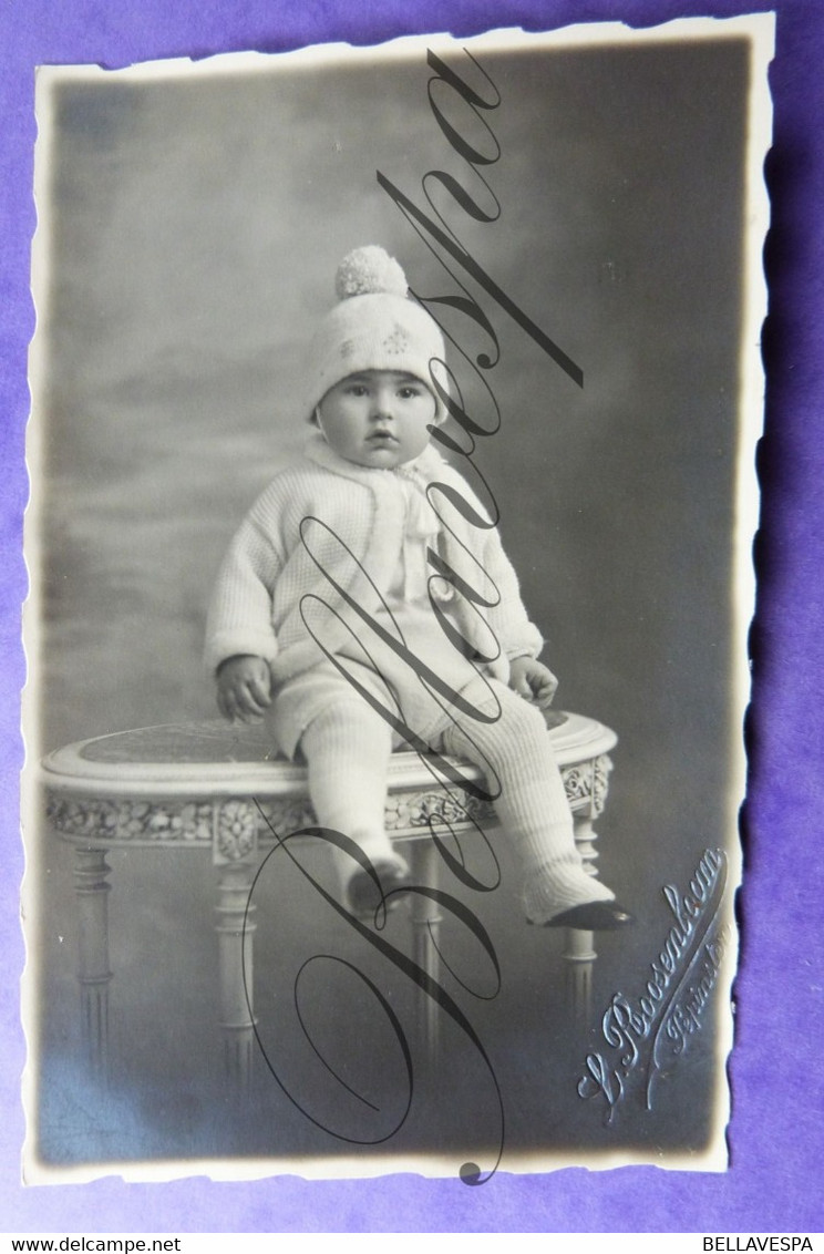 Carte Photo L.Roosenboom Pepinster  Baby RPPC Droogstempel - Pepinster