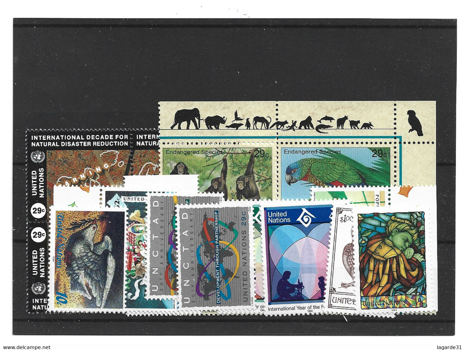 Nations Unies - Année Complète 1994 - Etats-Unis New-York NY - Unused Stamps