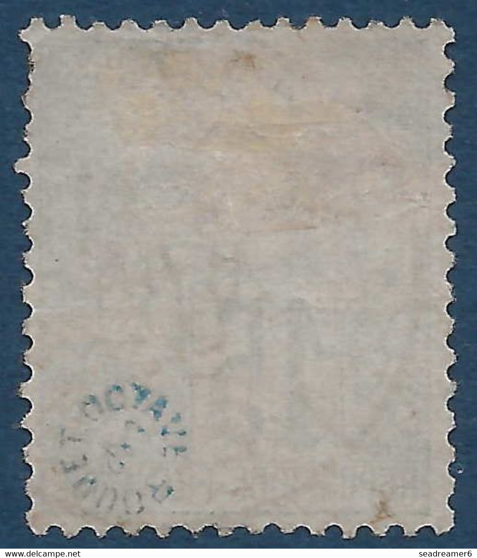 France Colonies Françaises BENIN N°6 15c Bleu Oblitéré Dateur  TTB Signé Octave Roumet ! - Used Stamps