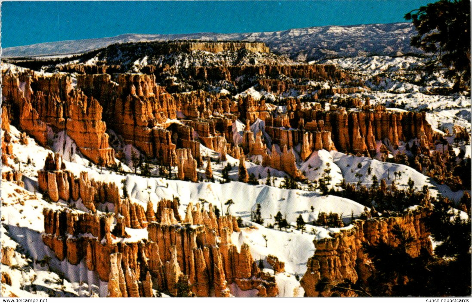 Utah Bryce Canyon National Park Winter Scene - Bryce Canyon