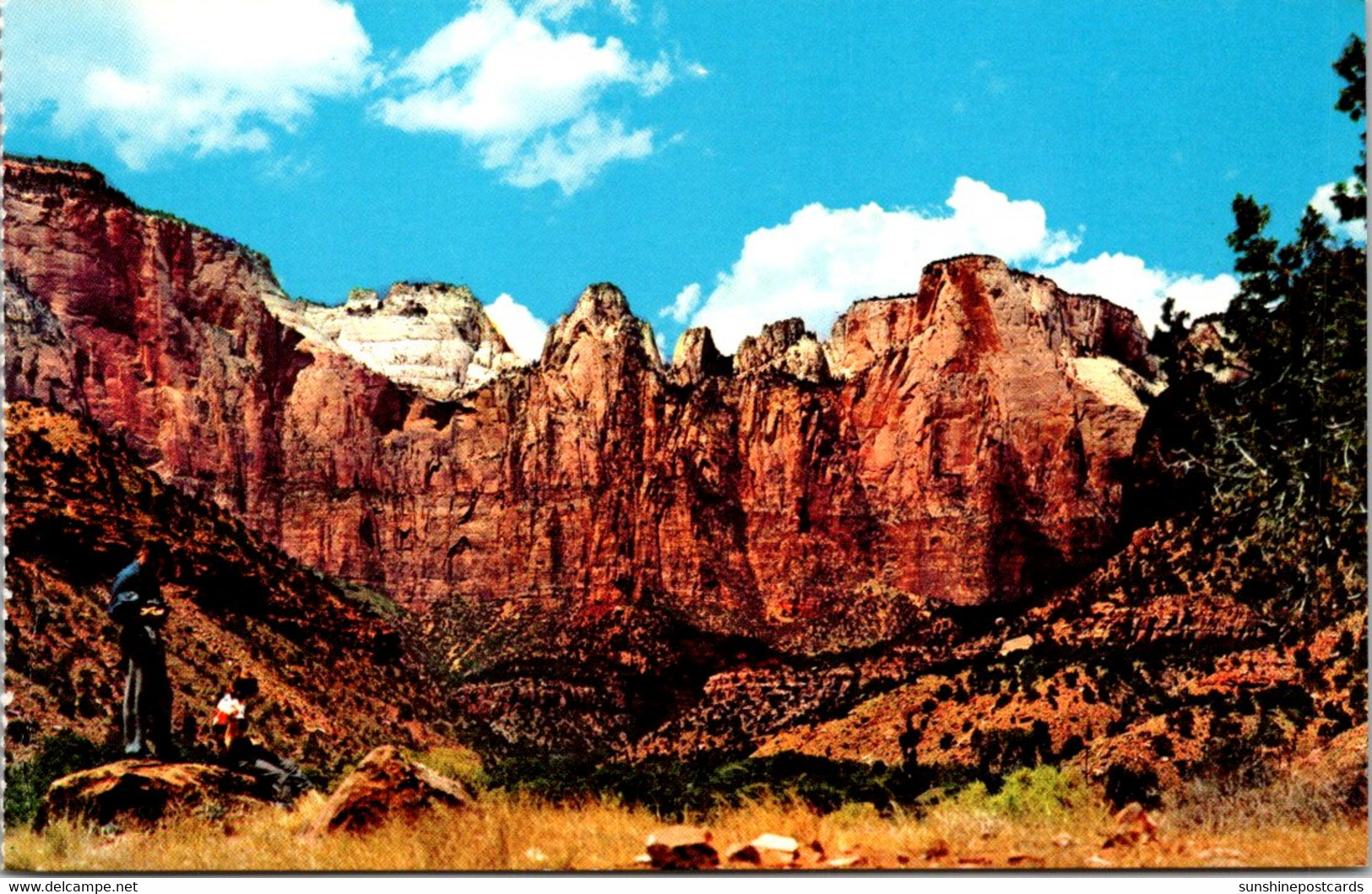 Utah Zion National Park Towers Of The Virgin - Zion