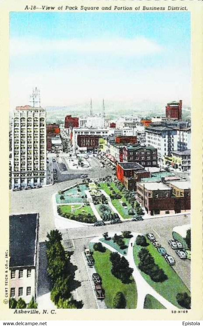 ►   Asheville NC - Business  District  1930s - Asheville