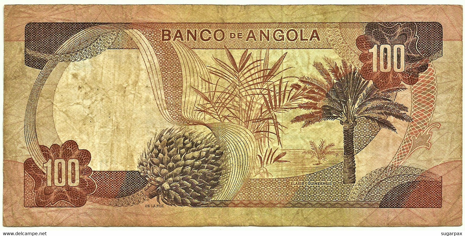 Angola - 100 Escudos - 24.11.1972 - Pick 101 - Série CD - Marechal Carmona - PORTUGAL - Angola