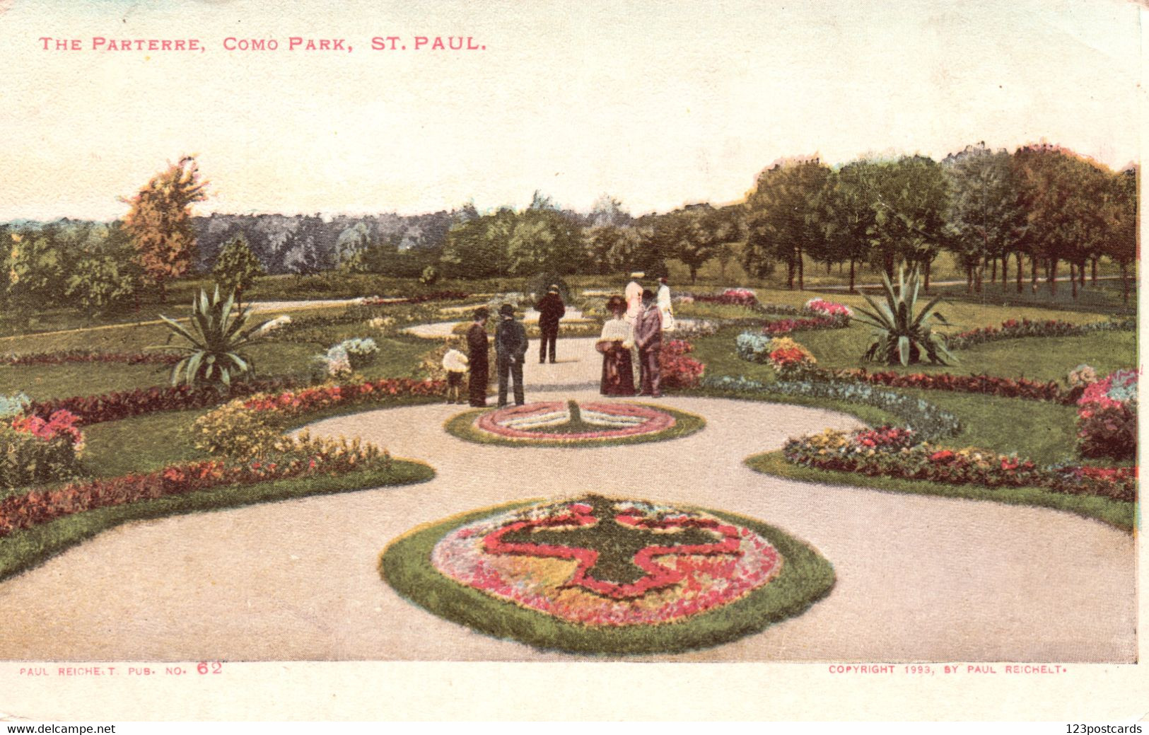 The Parterre, Como Park, St. Paul - Minnesota - RARE In This Edition! - St Paul