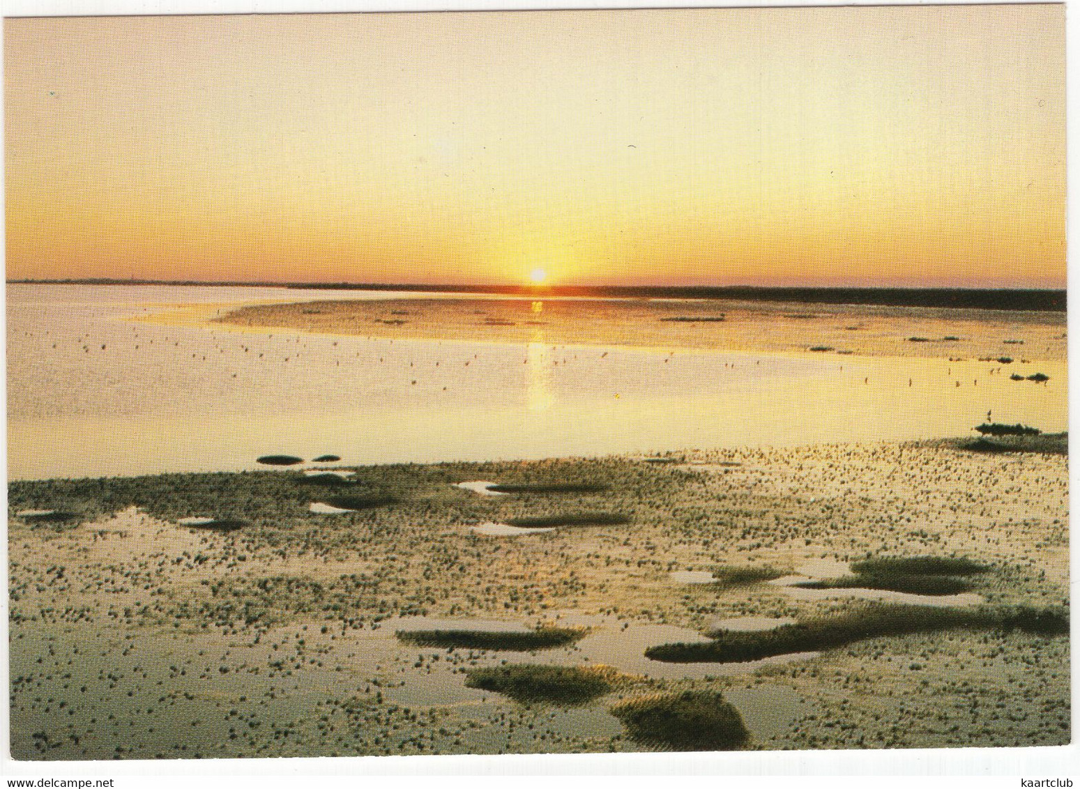 Groeten Van Het Eiland Ameland - (Wadden, Nederland) - L 479 - Ondergaande Zon - Ameland