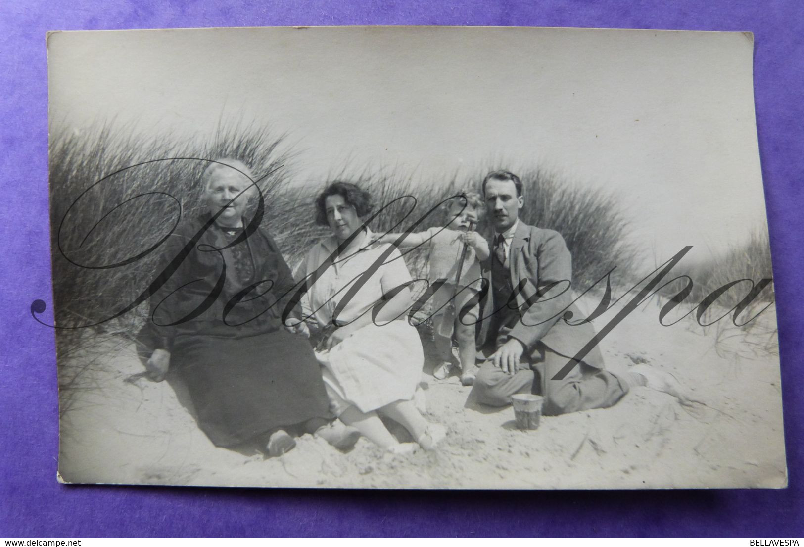 Photo Souvenir De Vacance -aan Zee. Marie Lejeuse E'pouse De Jules Robert-Mode - Watermael-Boitsfort - Watermaal-Bosvoorde