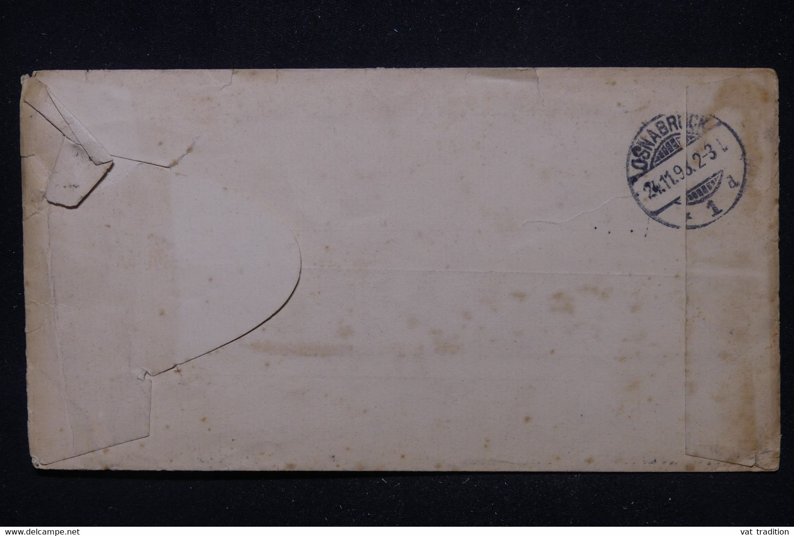 ROYAUME UNI - Enveloppe Commerciale De Londres Pour Osnabrück ( Allemagne ) En 1898 - L 113746 - Brieven En Documenten