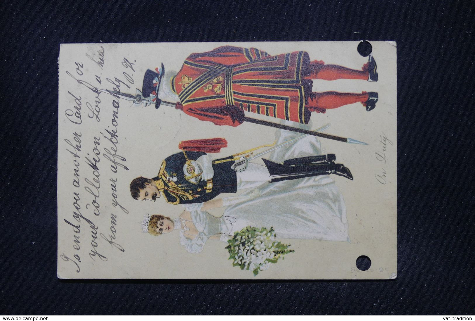 ROYAUME UNI - Type Victoria Sur Carte Postale, De Chelsea Pour L'Allemagne En 1900 - L 113747 - Briefe U. Dokumente