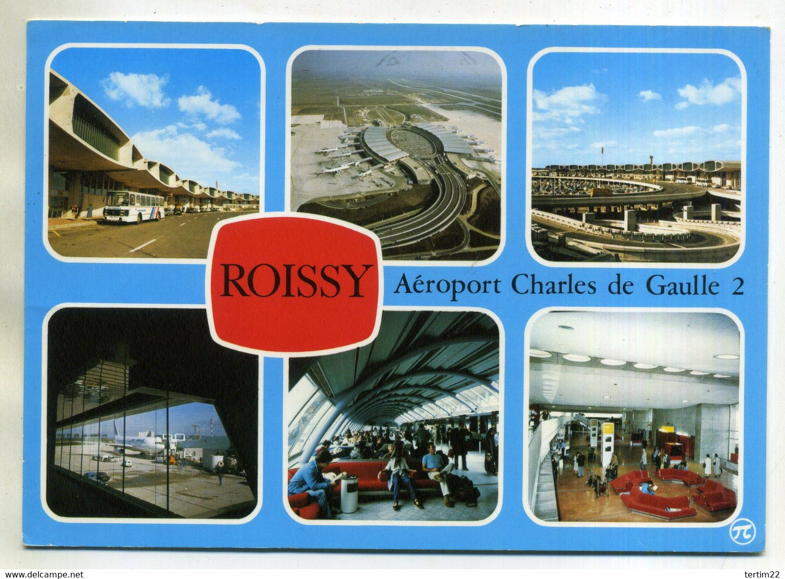 ( ROISSY EN FRANCE )( 95 VAL D OISE )( AVIONS )  L AEROGARE CHARLES DE GAULLE 2 - Roissy En France