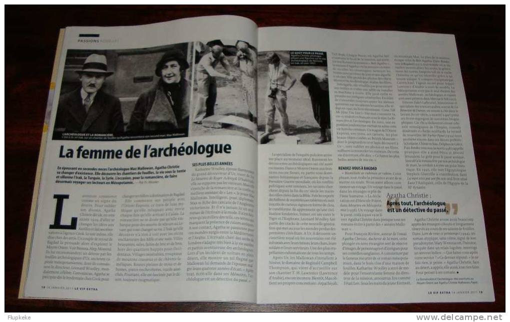 Le Vif L'Express Extra 01 Janvier 2011 Agatha Christie Une Femme Fatale - Agatha Christie