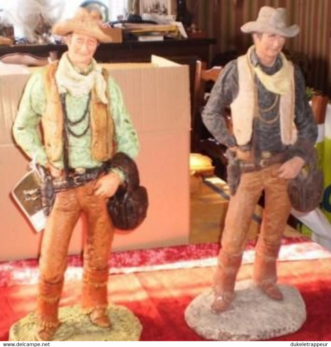 Statuette "Daniel MONFORT" Collection ! "WAGON MASTER" (John WAYNE second modèle !)