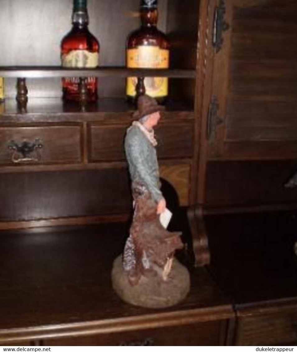 Statuette "Daniel MONFORT" Collection !!! Cowboy "SADDLE TRAMP" ! - Sonstige & Ohne Zuordnung