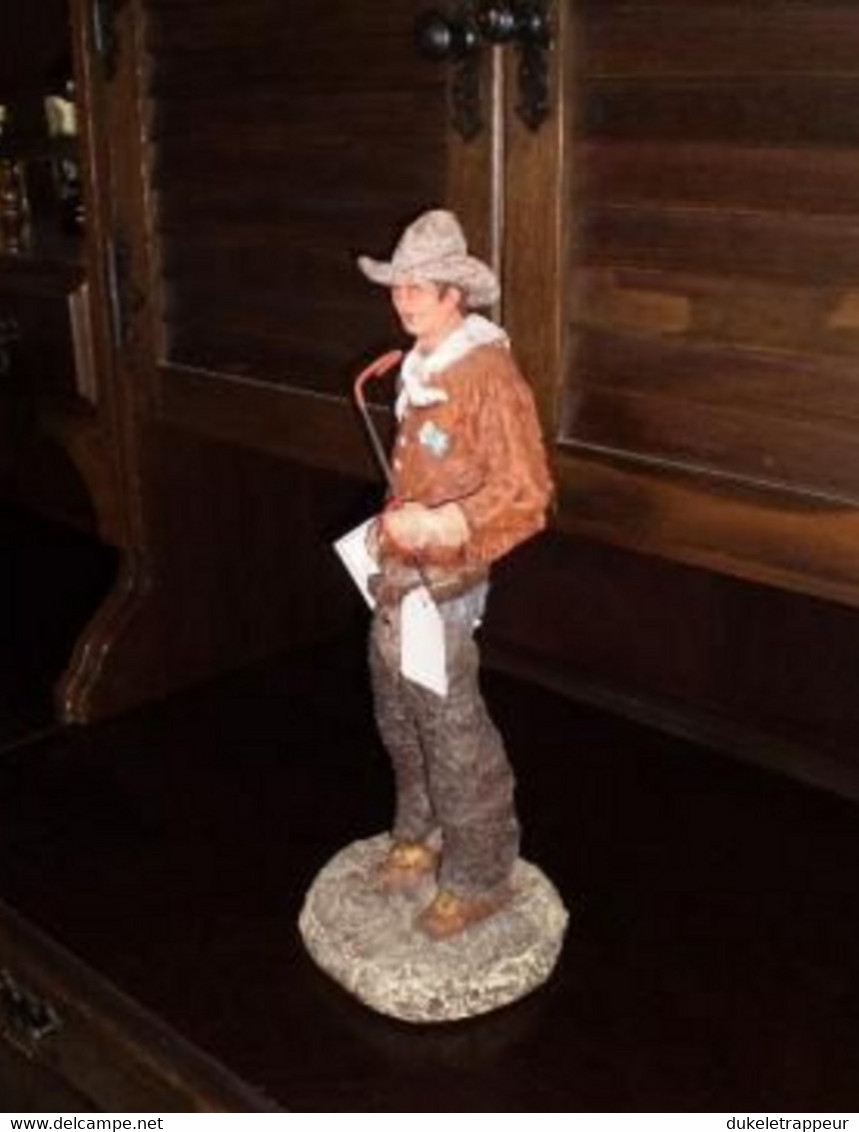 Statuette "Daniel MONFORT" Collection !!! "WRANGLER" ! - Andere & Zonder Classificatie