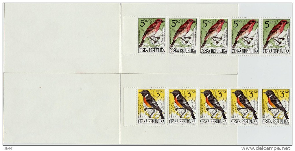 2 Carnets De 5 Timbres YT C 48 C 49 Oiseaux Chanteurs / Booklet Michel MH 0-15 MH 0-16 Singer Bird Singvögel - Unused Stamps