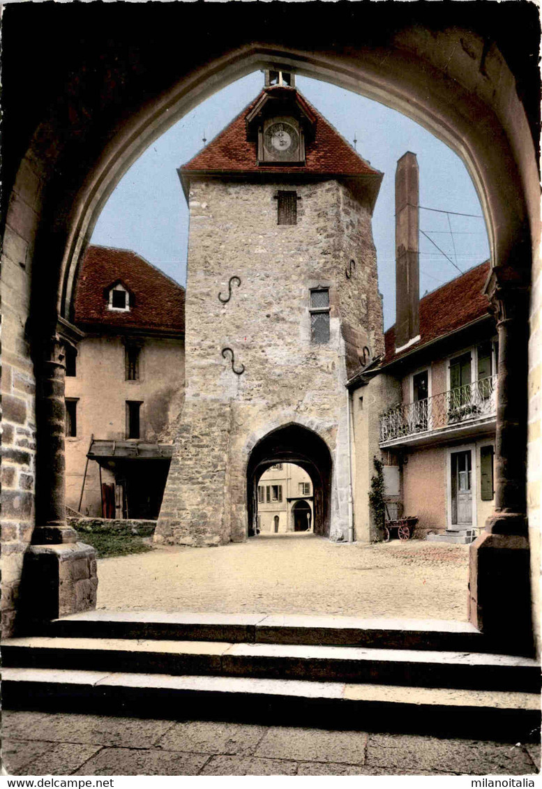 Romainmotier - La Tour De L'horloge (497) - Romainmôtier-Envy