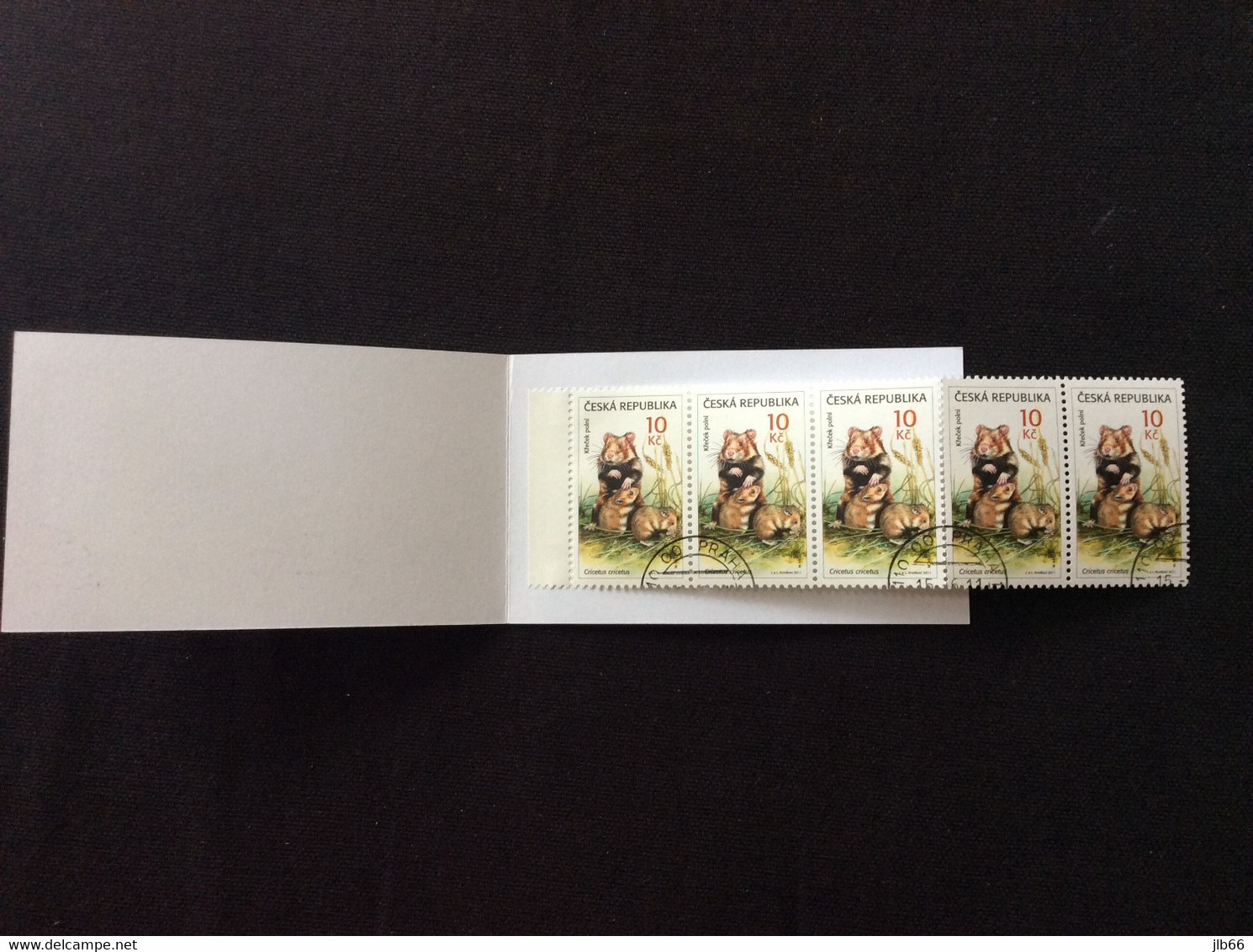 Carnet 2011 Oblitéré De 5 Timbres YT C 610 Grand Hamster Michel MH 163 Booklet - Used Stamps