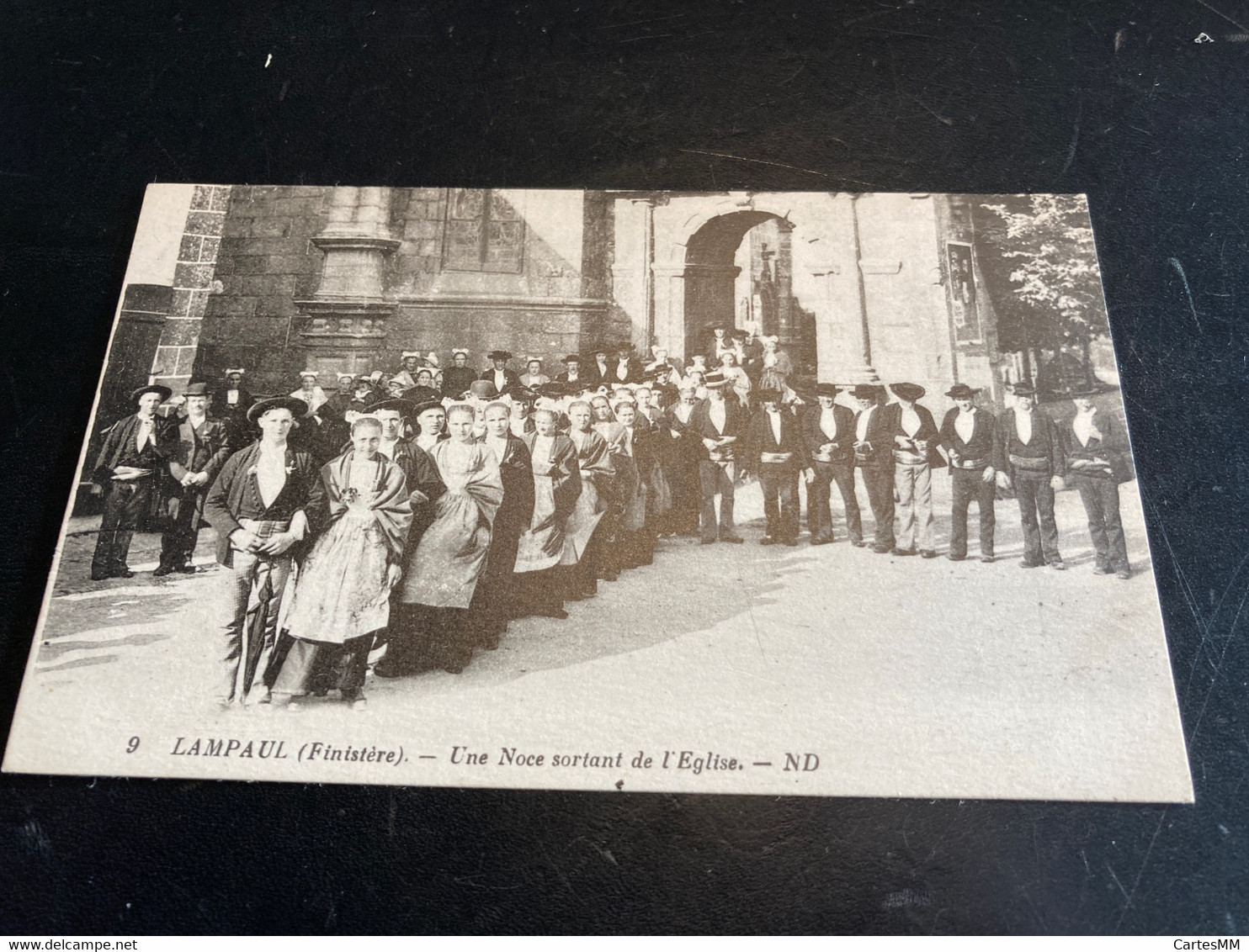 Lampoul Noce Sortant De L’église - Lampaul-Guimiliau