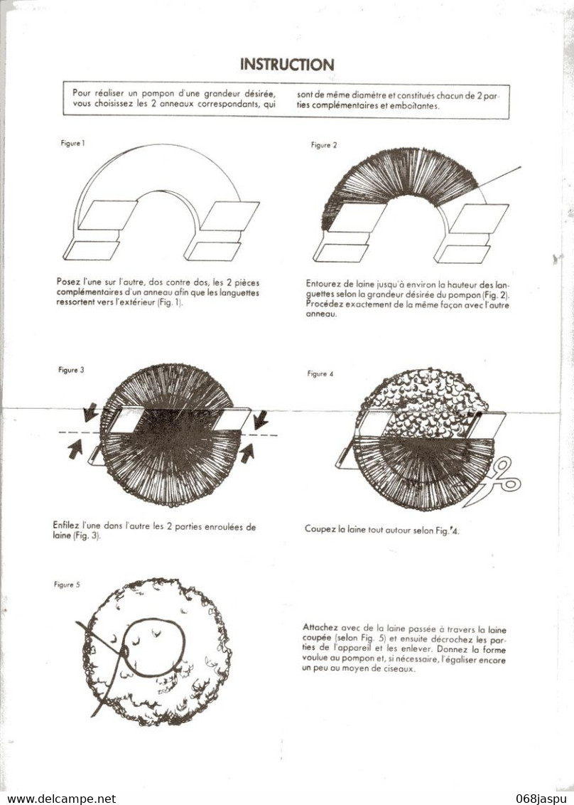 Notice Kit Pompons - Wool