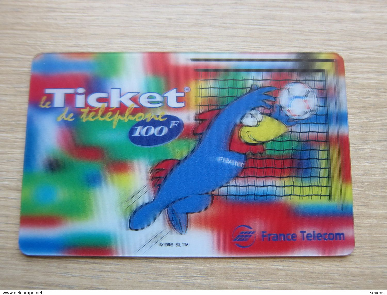 World Cup 1998, Hologram Card - FT Tickets