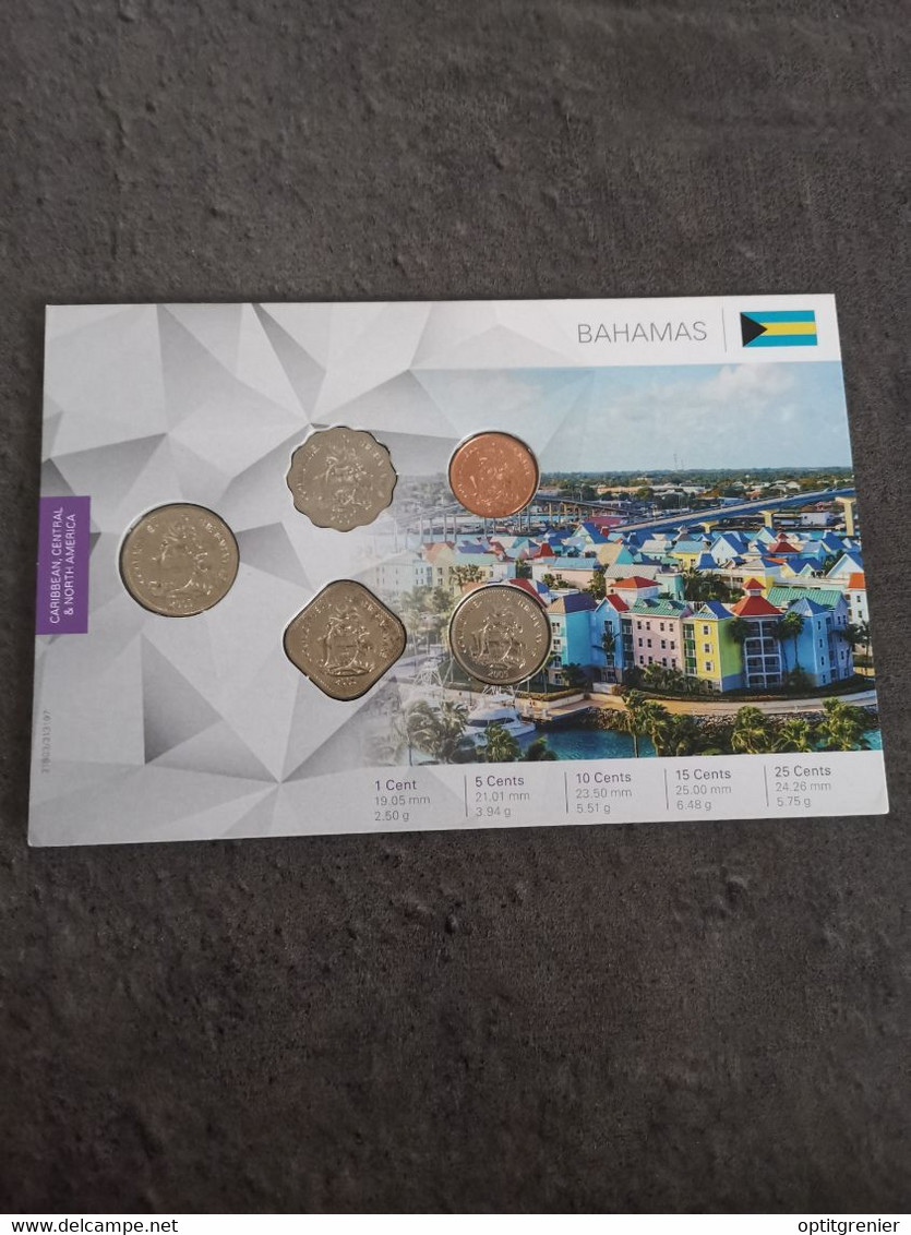 COIN SET / BLISTER MONNAIE BAHAMAS - Bahamas