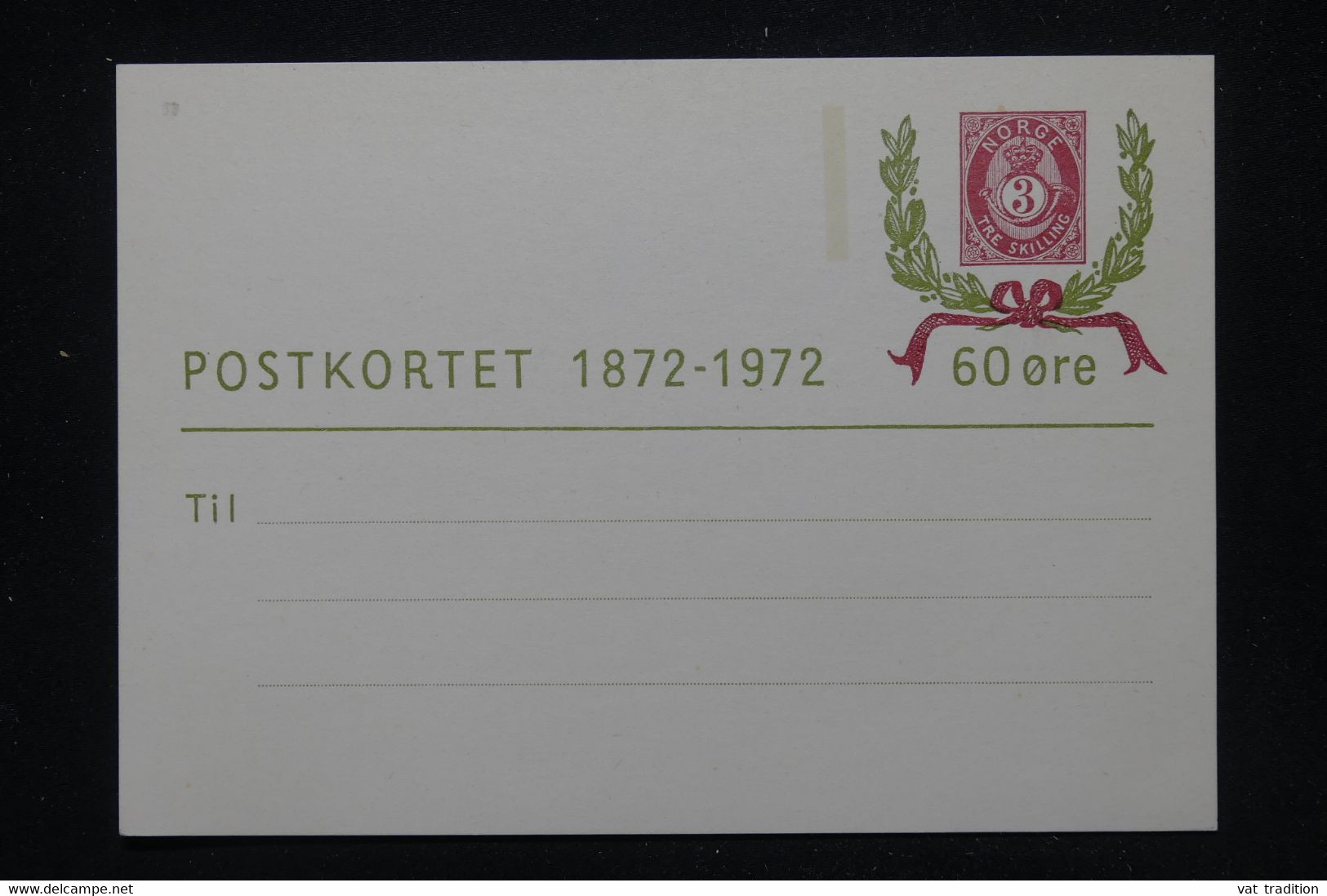 NORVÈGE - Entier Postal De 1972, Non Circulé - L 113867 - Enteros Postales