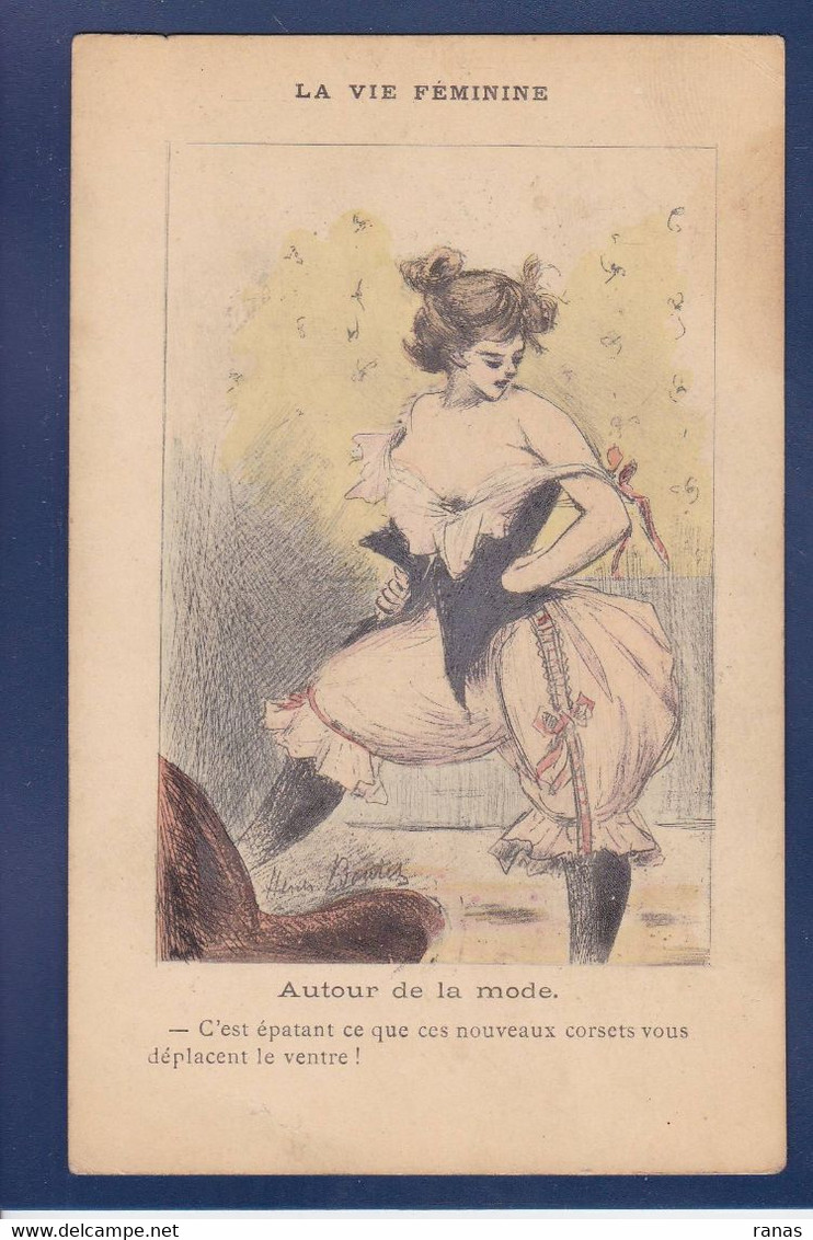 Cpa Boutet Henri Déshabillé érotisme Art Nouveau Non Circulé Femme Woman éros - Boutet